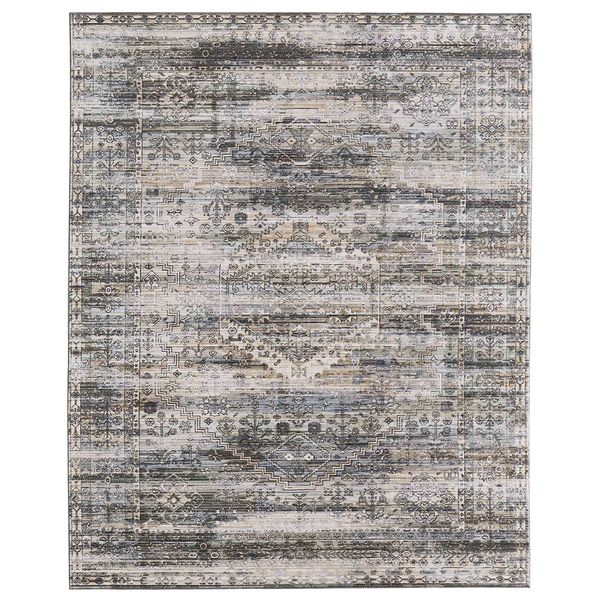 Tapis Augustine 39TWF Feizy, Vert/Beige