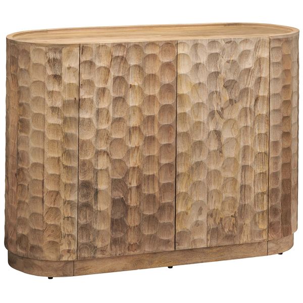 Meuble 2 portes Gibson, Naturel