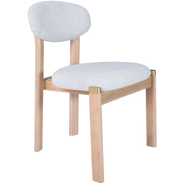 Chaise a manger Rilou, Blanc, Lot de 2