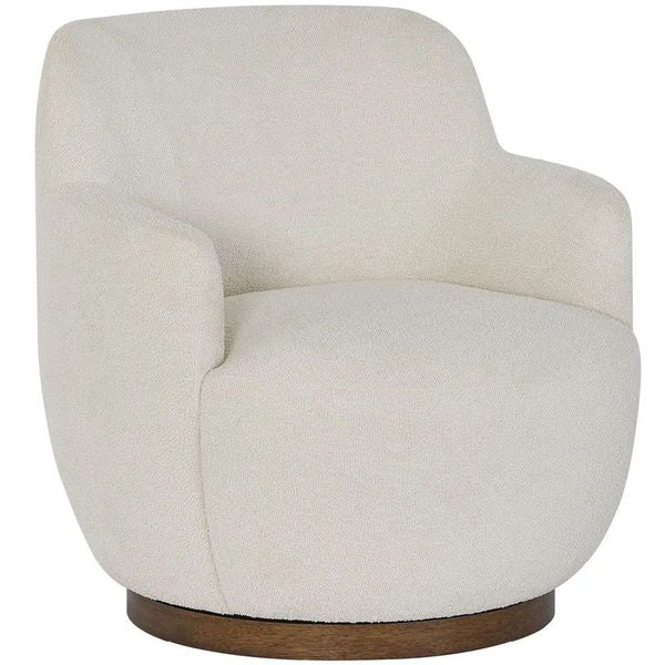 Fauteuil Pivotant Chloe, Naturel Colorado