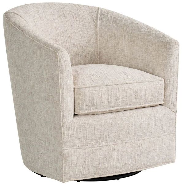 Fauteuil Pivotant Burke, Arctique Rani
