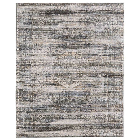 Tapis Augustine 39TWF Feizy, Vert/Beige