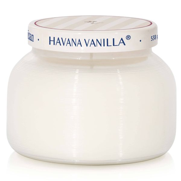 Bougie Vanille La Havane Capri Bleu, Pot Cafe Artisan