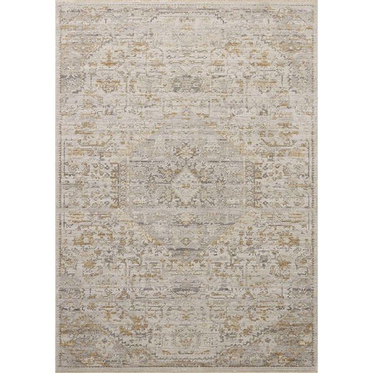 Tapis Milena MLE-09 Loloi, Ivoire/Ocre