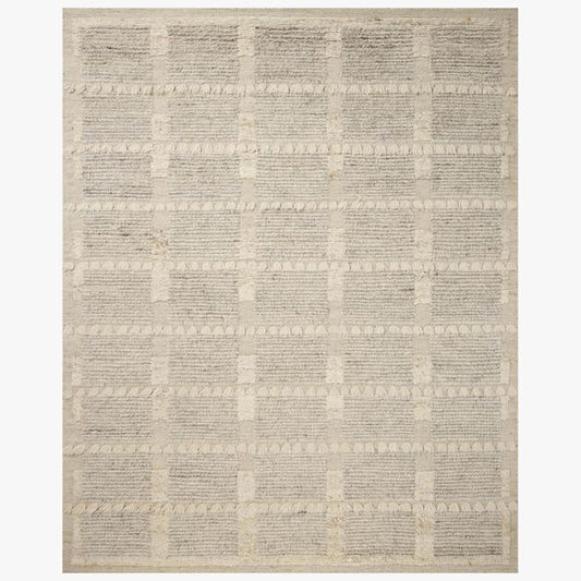 Tapis Monterrey MRY-02 Brigette Romanek ¡Á Loloi, Colombe/Ardoise